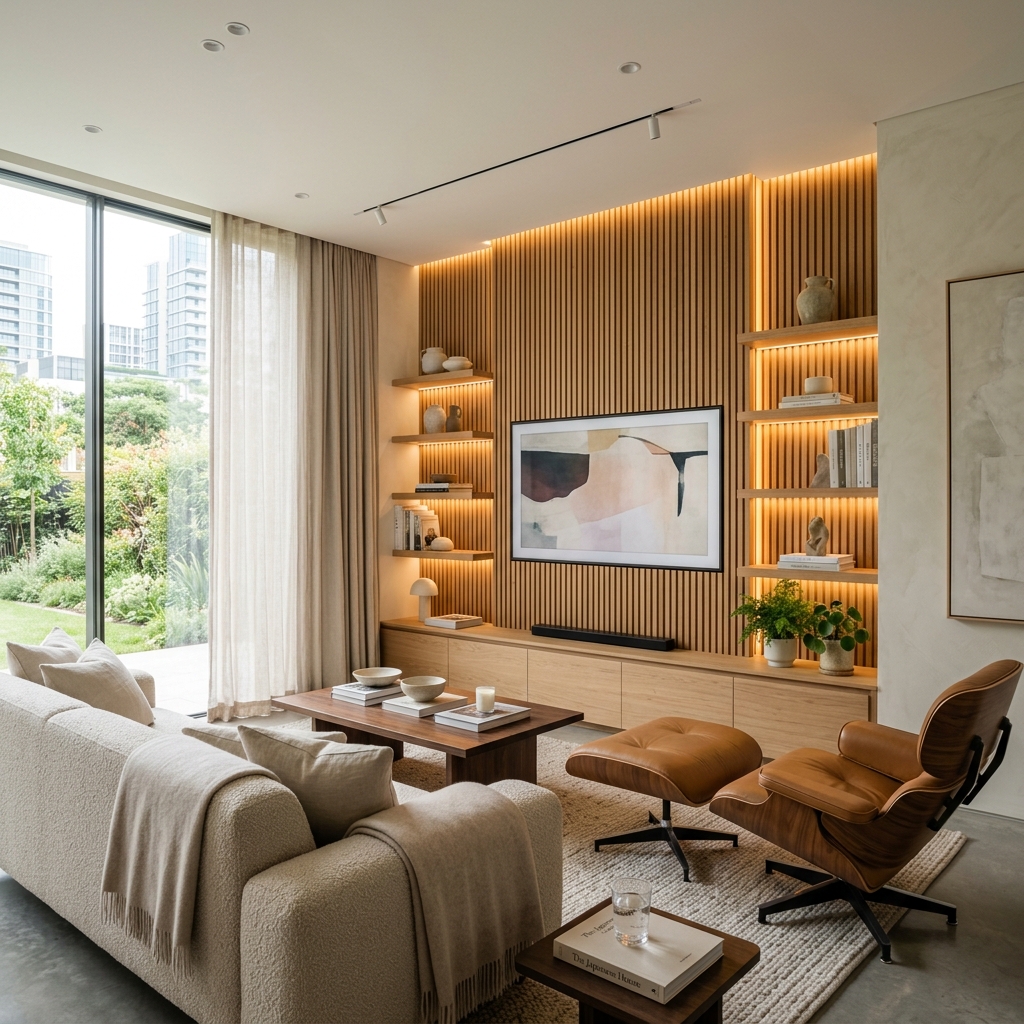 Living planejado Casa 88